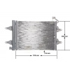 MAHLE Kondenzátor, klimatizace BEHR AC 359 000S