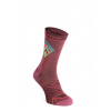 Trekové ponožky dámske Ortovox Alpine Light Comp Mid Socks - wild rose