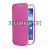 Kožený obal Samsung Galaxy S IV Mini – Flip Cover – ružová