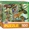 EUROGRAPHICS Puzzle bylinožraví dinosaury 100 dielikov
