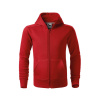 MALFINI Mikina Trendy Zipper 412 na zip, dětská MAL-4120710 Červená 8 roků