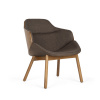 PAGED Aria Lounge M-5350 Wood Back Panel Base Wood Farba dreva: buk morený, Čalúnenie: látka kat. 4
