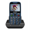 EVOLVEO EasyPhone XR, mobilný telefón pre seniorov s nabíjacím stojanom, modrá (EP-601-XR-BL)