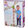 Eichhorn 100039046 Constructor Windmill, Versatile Wooden Toy with 300 Components, 8 Different Constructions for Children 6 Year