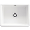 Deante Lumi, 1-komorový keramický drez 557x430x194 mm, biela, DEA-ZCU_610C