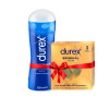 DUREX výhodný set lubrikant 50ml Original + Sensual Slim 3ks