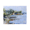 Morský záliv - Akad. mal. Igor Navrotskyi, originálny, ručne maľovaný obraz L (do veľkosti 95x95cm) Viac farieb