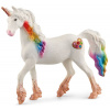 SCHLEICH Koník Bayala jednorožec kobyla srdíčková duhová figurka ručně malovaná