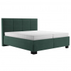 Blanar Manželská posteľ 180x200 Blanar ELA, zelená, Tiffany 10 dk. Green