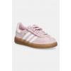 Detské semišové tenisky adidas Originals HANDBALL SPEZIAL ružová farba, JR2106 EUR 25.5