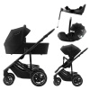 BRITAX Set kočík Smile 5Z + hlboká korba + autosedačka Baby-Safe PRO + Vario Base 5Z Classic, Space Black