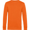 B&C Mikina B&C Inspire Crew Neck, pánská COT01U31Bx3703-pure orange L Oranžová pure