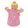 Maňásek na ruku - Princezna Adélka růžové šaty (29 cm)