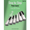 Jednoduché skladby pre začiatočníkov hry na klavíri Step by Step Piano Course Book 2