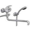 Novaservis vaňová paneláková batéria 100 mm Metalia 55 chróm 55075,0