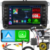 RADIO pre VOLKSWAGEN SEAT SKODA VW PASSAT B6 B7 GOLF 5 V 6 WiFi Android 6 GB