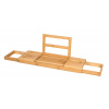 Podnos na vaňu nastaviteľný bambus 50-92x18x4cm Nový tovar