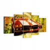 Retro auto na plátno 150x100 0531 (Retro auto na plátno 150x100 0531)
