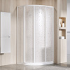 RAVAK SUPERNOVA SKCP4 90cm sprchový kút štvrťkruhový, profil biely, plast pearl, 3117O10211