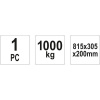Automobilová rampa 1T, 1 kus YT55670 YATO