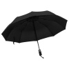 Automatický skladací dáždnik čierny 104 cm-ForU-149145