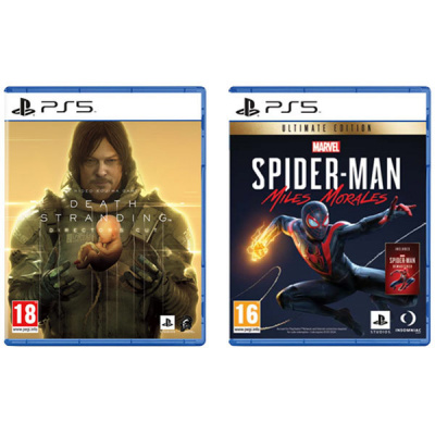 Death Stranding CZ (Director’s Cut) + Marvel’s Spider-Man: Miles Morales CZ (Ultimate Edition) PS5
