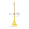 Záhradné náradie hrable Happy Garden Janod kovové s drevenou rúčkou J03190