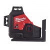 Milwaukee M12 3PL-0C - Aku laser 360° se 3 rovinami 12V (bez aku)