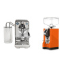 ECM Puristika PID, anthracite + Eureka Mignon Specialita, CR orange