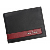 Pierre Cardin CB TILAK26 8806 RFID čierno-červená pánska kožená peňaženka 12,5 x 9,5 cm
