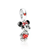 Visiaci prívesok Minnie Mouse s ružovým zirkónom
