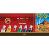 Akrylové farby 16ml 10 farieb Koh-I-Noor 162703