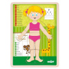 Woody puzzle Ľudské telo Dievča SK