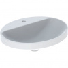 Geberit VariForm Zápustné umývadlo 55 x 45 cm bez prepadu, biele 500.722.01.2