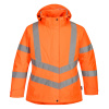 Portwest LW74 Hi-Vis Dámska zimná reflexná bunda oranžová 2XL