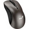 Genius Ergo 8100S /Ergonomická/Optická/Pro praváky/1 600 DPI/Bezdrátová USB/Champagne Titanium 31030040402