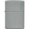 ZIPPO Zapaľovač FLAT GREY ZIPPO LOGO (26948)