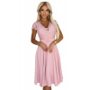 Dámske šaty 381-6 LINDA - NUMOCO starorůžová S