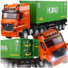 Diaľkovo ovládané nákladné auto Huina Toys 1:18 s kontajnerom, zvukové efekty a LED osvetlenie
