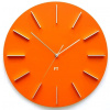FUTURE TIME Dizajnové nástenné hodiny Future Time FT2010OR Round orange 40cm
