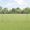 zahrada-XL Plot s stĺpmi Strieborná 1.2 x 10 m Oceľ 3351933