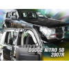 Plexi, ofuky Dodge Nitro 5D 2007 => přední