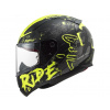 LS2 integrální přilba FF353 Rapid Naughty black h-v yellow