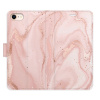Flip pouzdro iSaprio - Apple iPhone 7 / 8 / SE 2020 / SE 2022 - RoseGold Marble - kapsičky na karty (Knížkový flip kryt, obal, pouzdro iSaprio na mobil Apple iPhone 7 / 8 / SE 2020 / SE 2022 - RoseGol