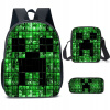 študentský batoh Minecraft 3W1 3D školský batoh (Študentský batohový batoh Minecraft 3in1 3d)