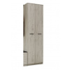 VerDesign, REMO II skriňa do chodby, craft biely / grafit LTD