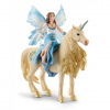 Schleich 42508 Víla Eyela na zlatom jednorožci (Sch42508)