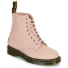 Dr. Martens Polokozačky 1460 Pascal Powder Pink Milled Nubuck WP Ružová