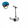 Scootandride 3+ LED skúter svieti s prilbou (Scootandride 3+ LED skúter svieti s prilbou)