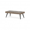 AUTRONIC Konferenčný stolík 120x60cm, spekaná keramika, mramor, AHG-281 GREY